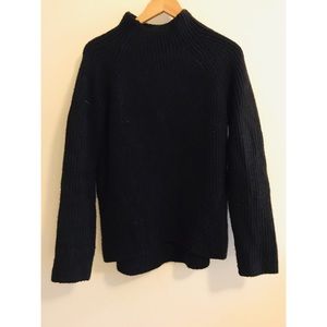 Madewell mockneck Wool-blend sweater